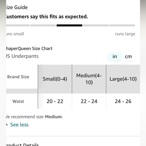 The original shaperqueen , high waisted tummy control thing , new no tags - Picture 5 of 10